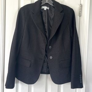 EUC New York & Company Glitter Black Blazer
